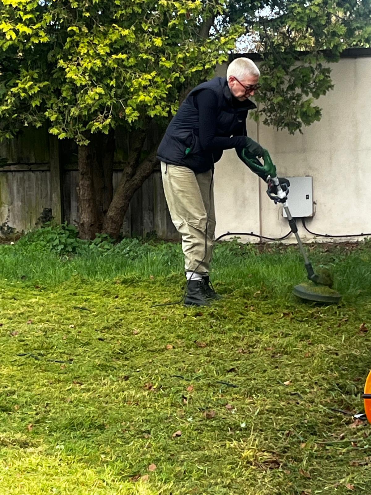 Kate the City Gardener working in a garden